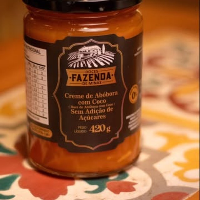 Creme de Abóbora com Coco