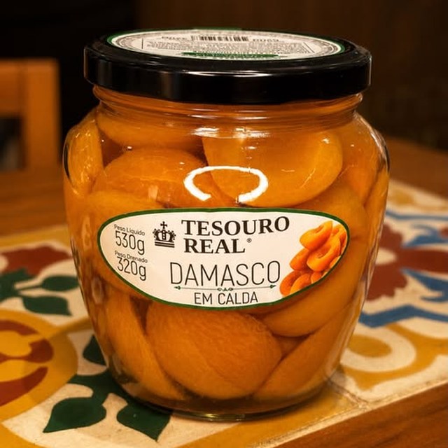 Damasco em Calda