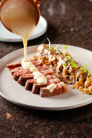 Angus com Fonduta